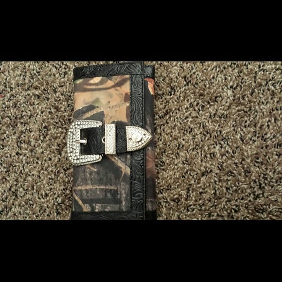 Bling Camo Wallet
