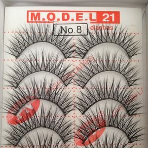 10 pairs of false eyelashes