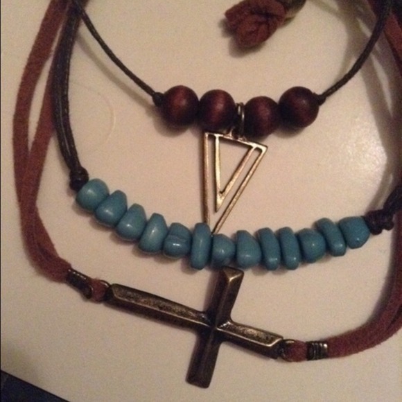 🚫SOLD🚫 3 adjustable bracelet set
