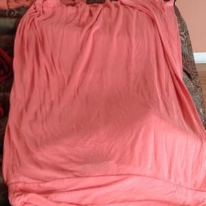 A maxi skirt