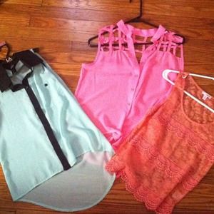 Three shirt combo!! All absolute perfect condition