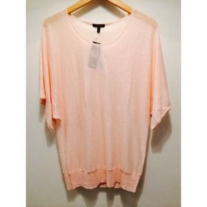 Eileen Fisher shell scoop neck tunic