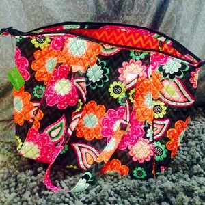 Vera Bradley Travel Tote in Ziggy Zinnia