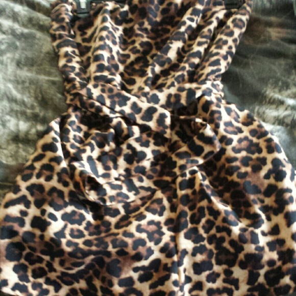 Cheetah romper