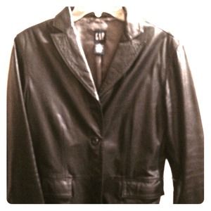 Gap leather jacket