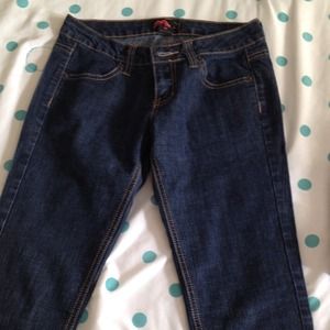 low rise , solid color , size 0 !