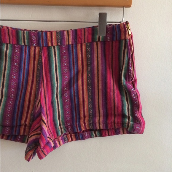 Free People Jeans - Colorful Tribal shorts Free People Jeans - Colorful Tribal shorts