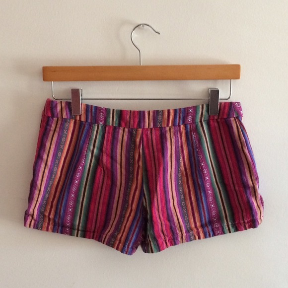 Free People Jeans - Colorful Tribal shorts Free People Jeans - Colorful Tribal shorts
