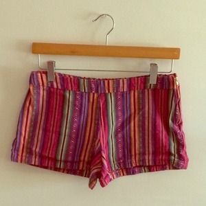 Free People Jeans - Colorful Tribal shorts Free People Jeans - Colorful Tribal shorts