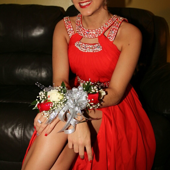 Red Prom Dress - Picture 2 of 4