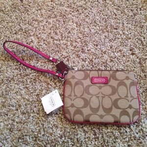 Coach wristlet