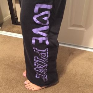 LOVE PINK boyfriend pant PINK Victoria's Secret