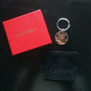 Cartier Letter keychain NEW