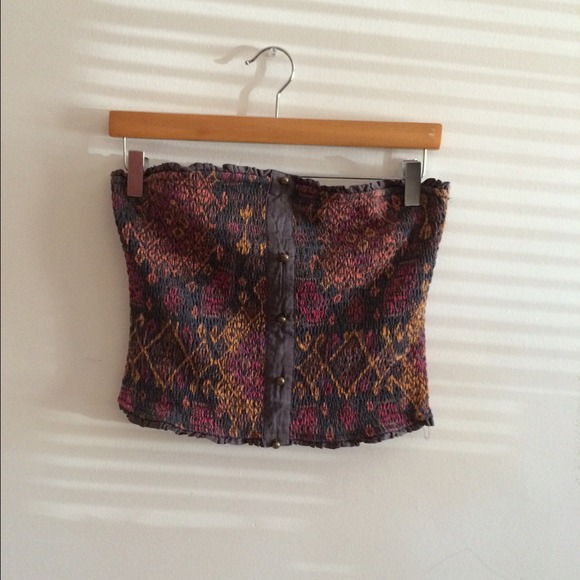Urban Outfitters Tops - Tribal strapless shirt Urban Outfitters Tops - Tribal strapless shirt