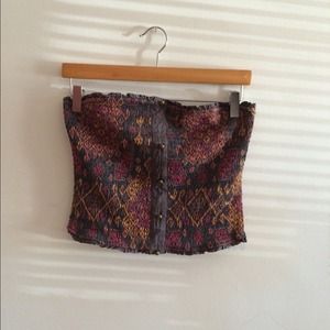Urban Outfitters Tops - Tribal strapless shirt Urban Outfitters Tops - Tribal strapless shirt