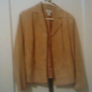 Ann Taylor LOFT Petitese Suede Jacket