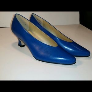 Blue Nine West Heels Size 7M