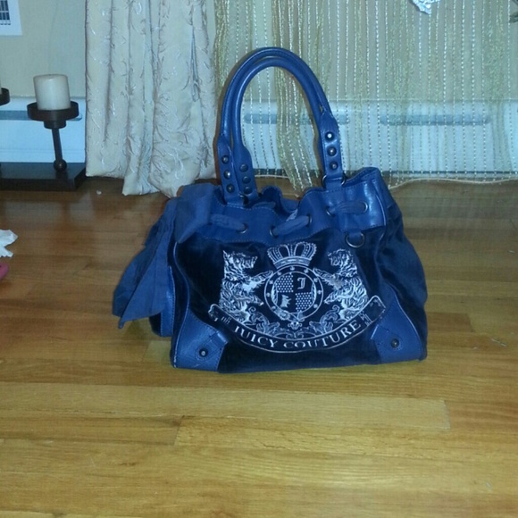 Juicy Couture Handbags - Original Navy Blue Juicy Couture Handbag