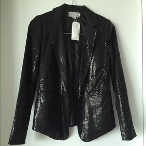 Black sequins jacket !