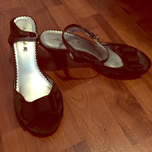 Black heels