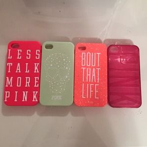Set of iPhone 4/4s Phone Cases