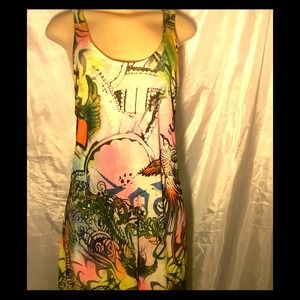 SHIRT DRESS WITH BACK DESIGNING