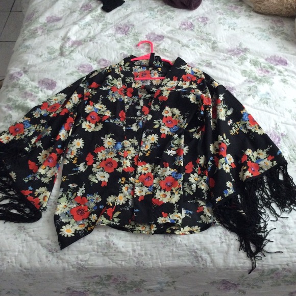 Flower kimono
