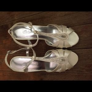 Michelangelo wedding shoes from David's Bridal