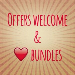 Offers welcome and happy to bundle!