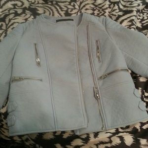 Zara leather
