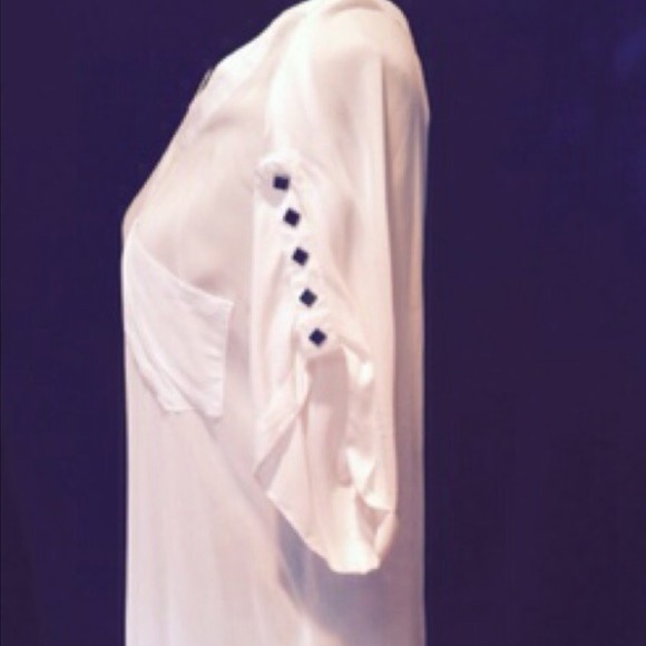 Foreign exchange white shirt