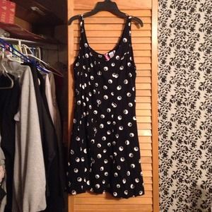 yin yang shirt dress