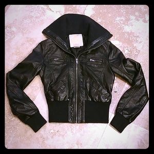 Bomber Jacket!  Sits High On Waist!