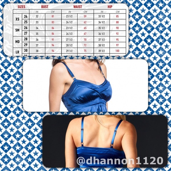 ️SOLD on eBay. Affliction / Sinful Kyra Blue Top - Picture 3 of 4