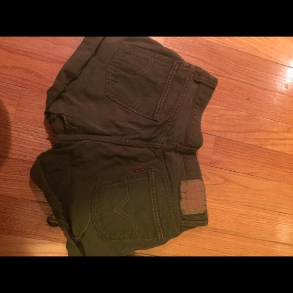 High waisted cut off shorts bundle Levi & BDG - Picture 4 of 4