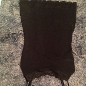Black lace Express Tank top sexy stretch