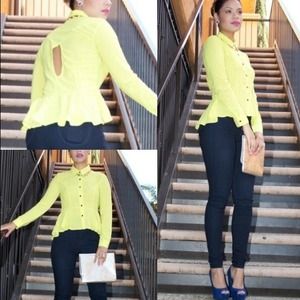 Peplum Blouse