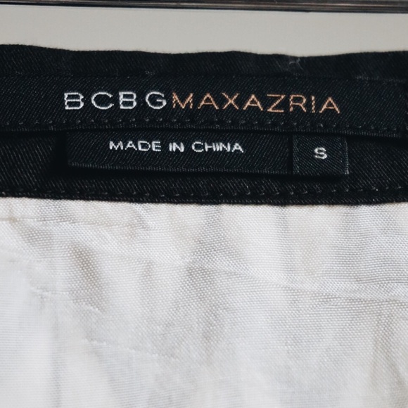 Black and White Chevron Skirt - Picture 4 of 8