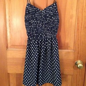 Cute spring polka dot dress