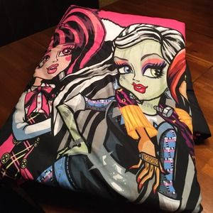 ON HOLD - MH "Ghouls Rule" Reversible Comforter