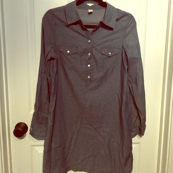 Denim Shirt Dress - sz S - Old Navy