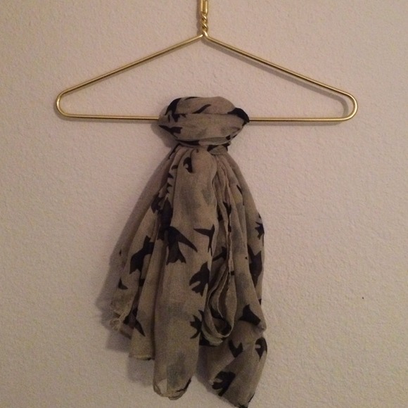 Bird Print Scarf
