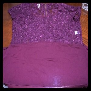 Precious Lacey top! NWOT