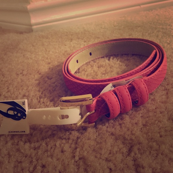 Nine West Accessories - New Nine West pink belt.
