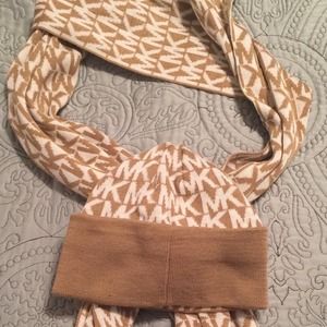 Michael Kors Hat and Scarf