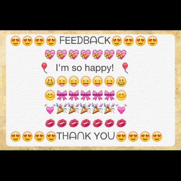 💕Thank you for the feedback💕