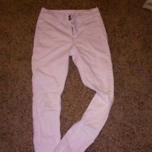 White hight waist jeans