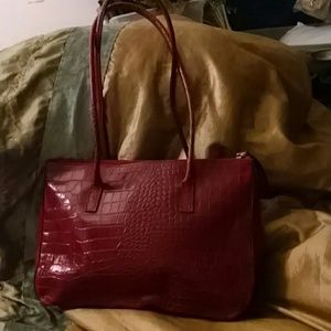 Italian made genuine leather hand bag