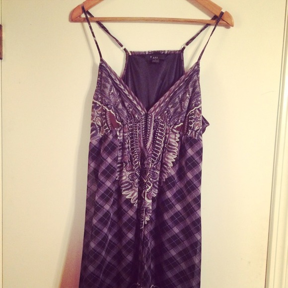 NWOT FOREVER 21 RACERBACK TRIBAL STYLE DRESS - Picture 3 of 4