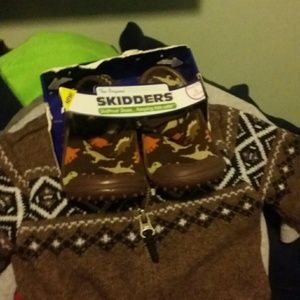 Cute boy skidders